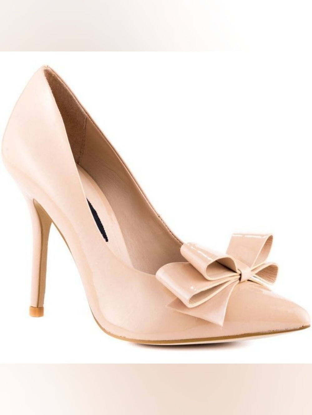 Steven By Steve Madden Bow Heels Nude